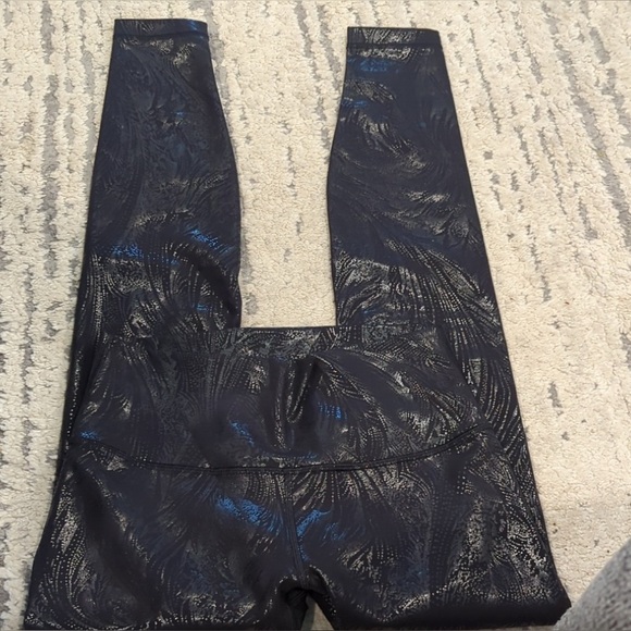 NWOT Lululemon SE Wunder Under High-Rise Tight 28" *Shine Acclimatize Black Foil - Picture 6 of 6
